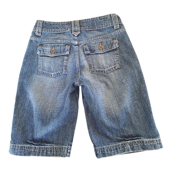 Riders Copper Shorts Denim Modest Length Blue Jean Shorts 5/6 100% Cotton - Picture 2 of 16